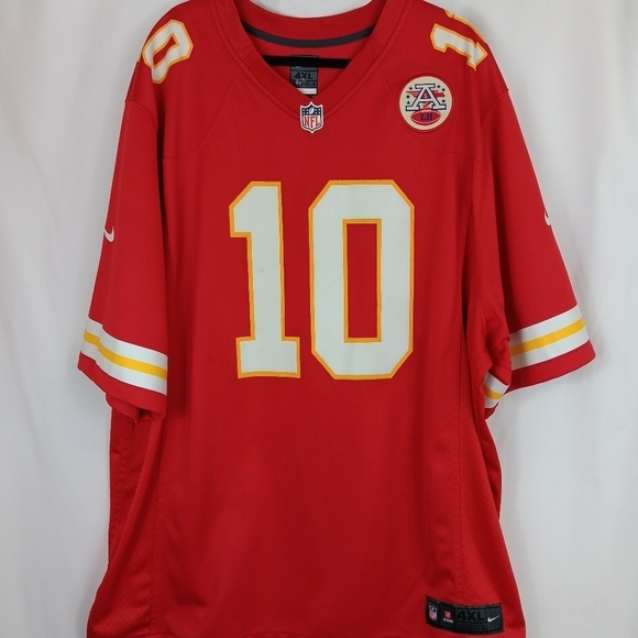 NFL Men's Tyreek Hill Kansas City Chiefs Game Jersey Red 4XL - Picture 1 of 13